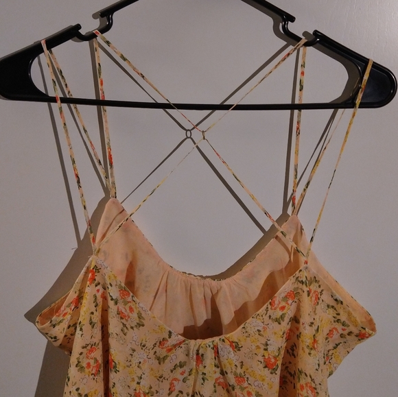 Wet Seal Spaghetti Floral Top - Picture 8 of 10